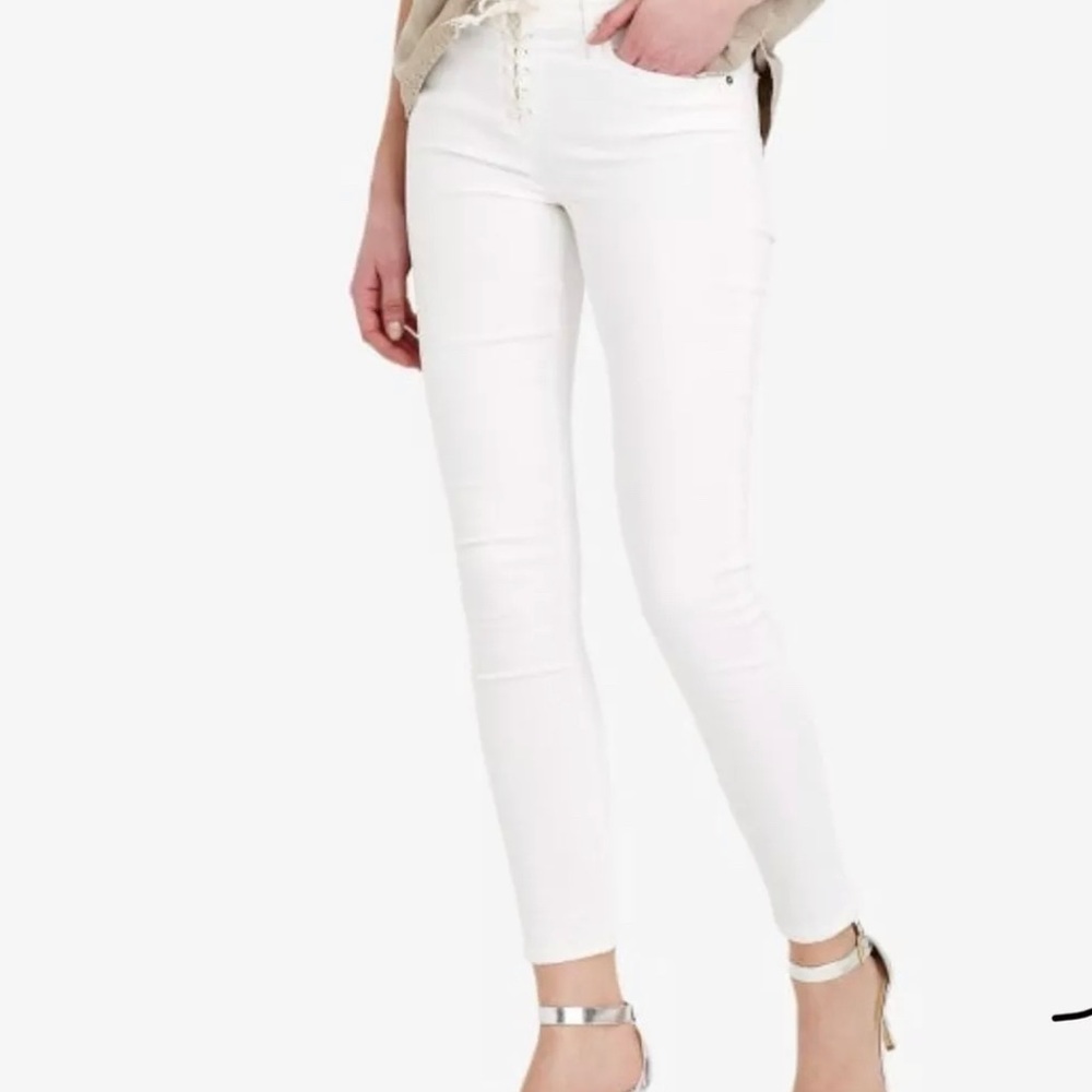 New size 27 McGuire for  J Crew slim jean , lace up NWOT